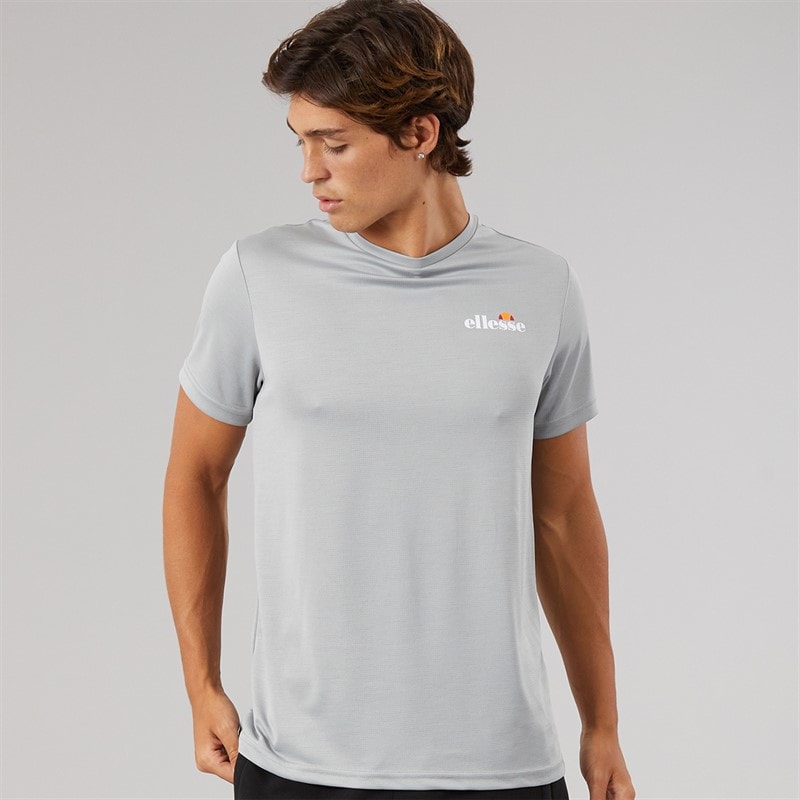 Ellesse Mens Elpidio 2 Running Top Grey