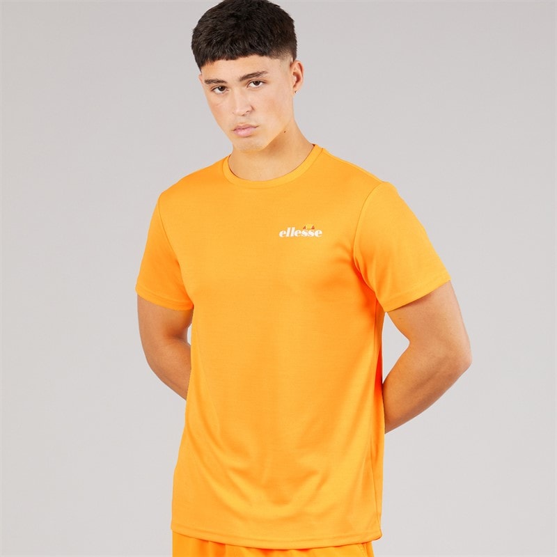 Ellesse Mens Elpidio 2 Running Top Orange