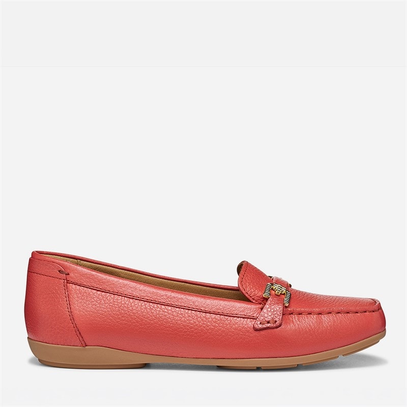 GEOX Womens Annytah Moccasins Coral