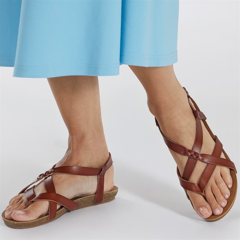 Blowfish Womens Granola-B Sandals Scotch Dyecut