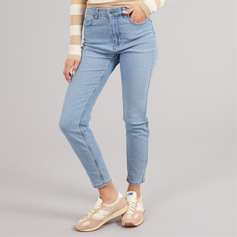 Jacqueline De Yong Womens Moon Skinny Jeans Medium Blue Denim