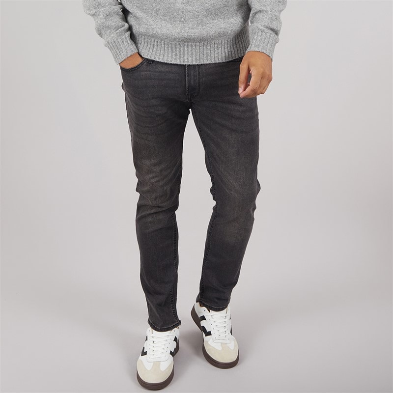 JACK AND JONES Mens Glenn Sq354 Slim Fit Jeans Black
