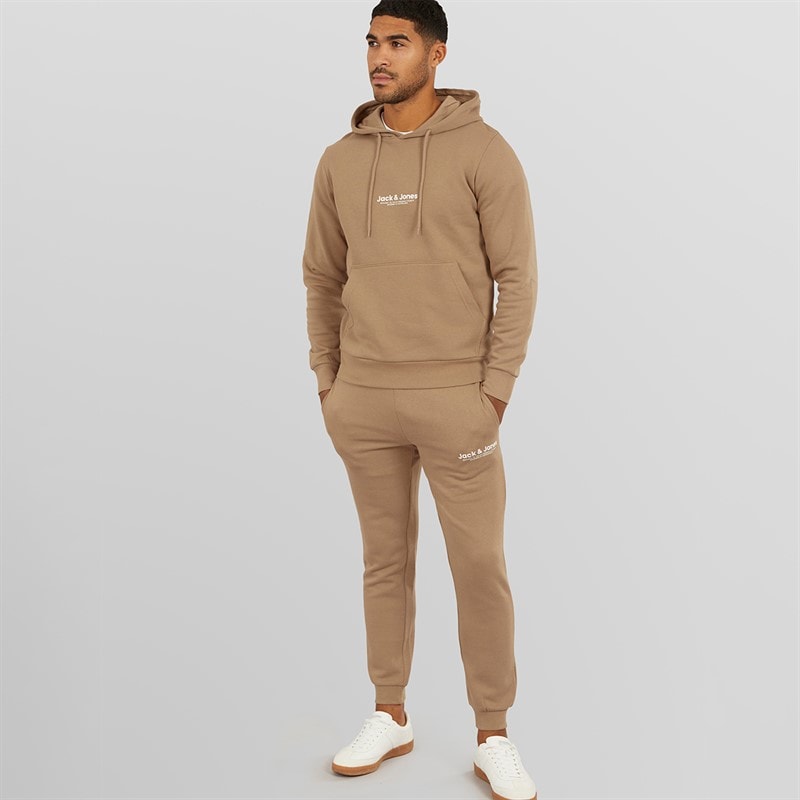 JACK & JONES Mens Vesterbro Tracksuit Silver Mink