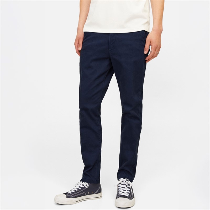 JACK & JONES Mens Marco Dave Chinos Navy