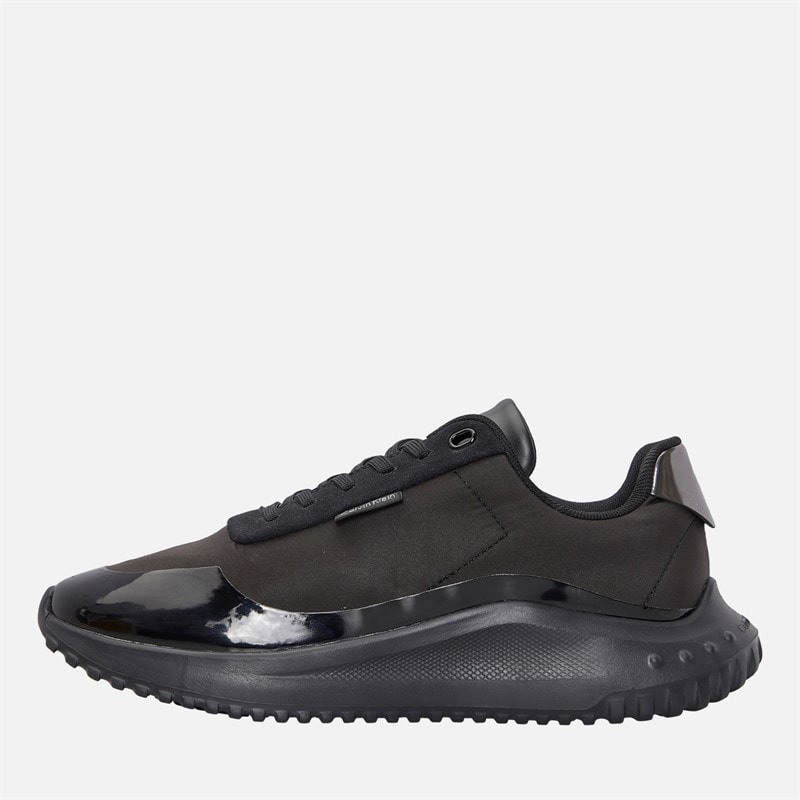 Calvin Klein Jeans Womens Eva Runner Trainers Triple Black