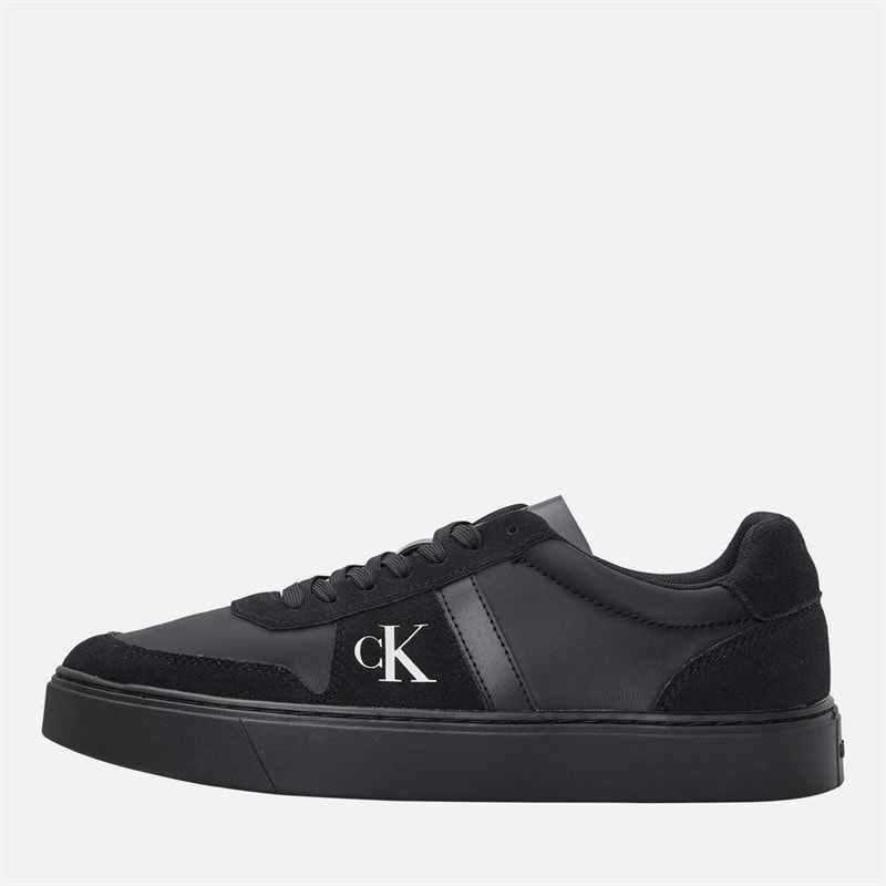 Calvin Klein Jeans Mens Classic Cupsole Trainers Triple Black