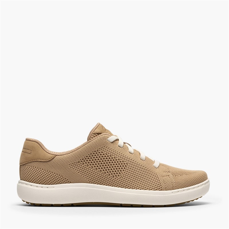 Clarks Womens Nalle Walk Trainers Beige