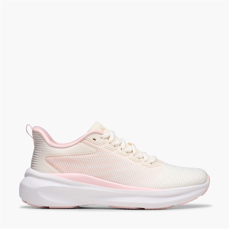 Clarks Womens Adora Sport Trainers Blush Combi