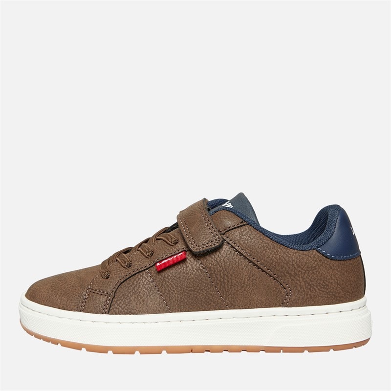 Levi's Kids Piper Sneakers Dark Brown Navy 2241