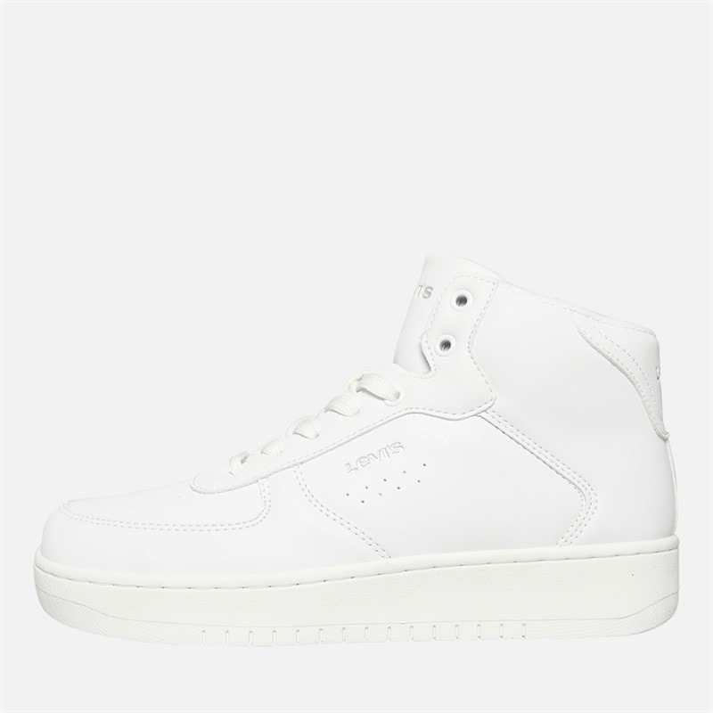 Levi's Junior New Union Hi-Top Sneakers White 0061