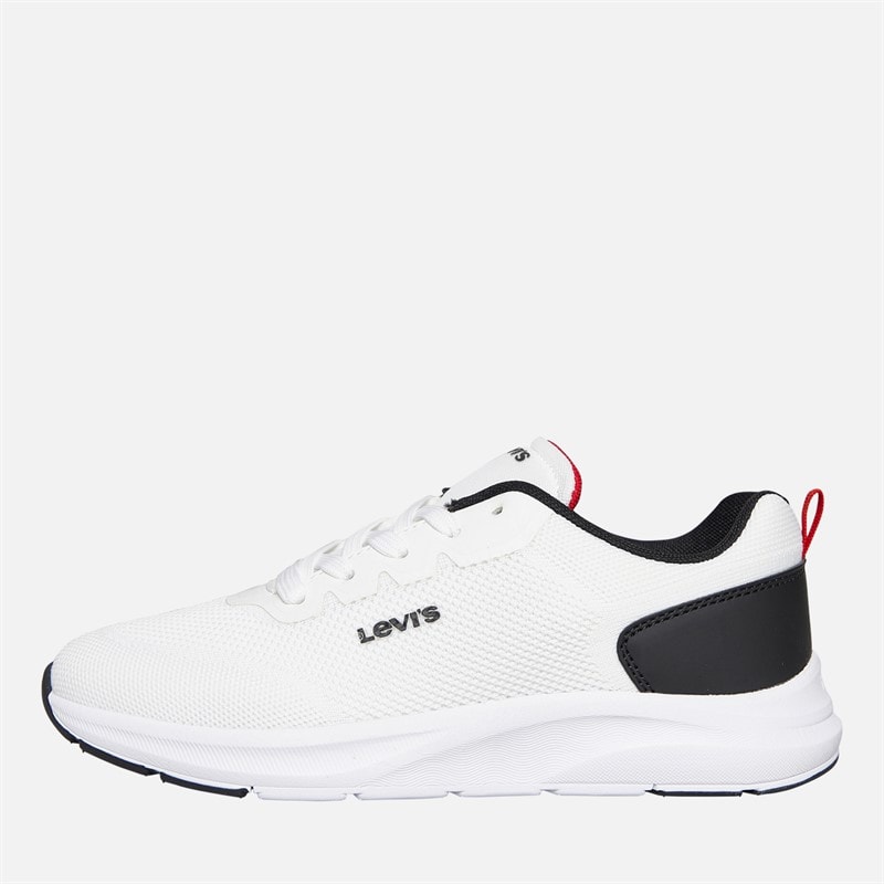 Levi's Junior Hudson Sneakers White/Black/Red 0239 White Black Red 0239