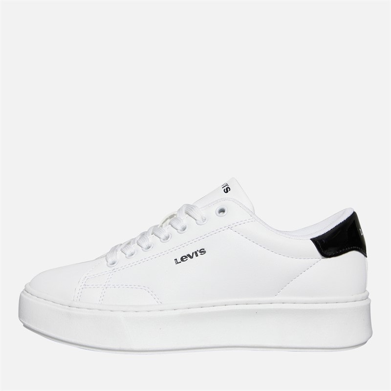 Levi's Junior Amber Sneakers White/Black 0062 White Black 0062