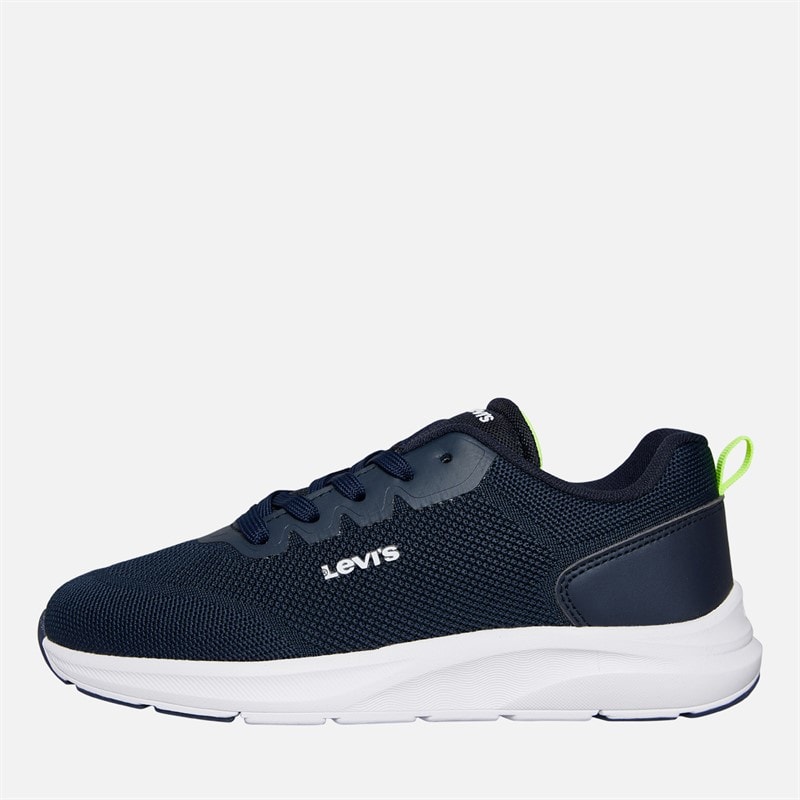 Levi's Junior Hudson Sneakers Navy/Yellow 0923 Navy Yellow 0923