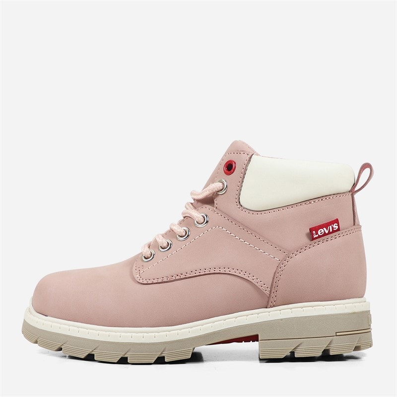 Levi's Girls Jax Plus Boots Pink Ecru 4649
