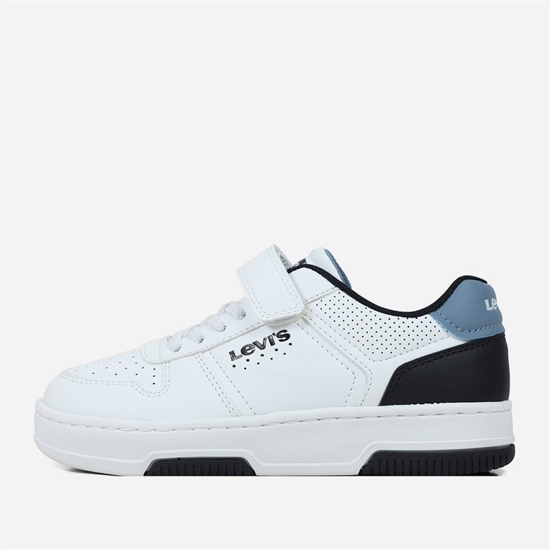 Levi's Kids Maverick Sneakers White Black Blue 0956