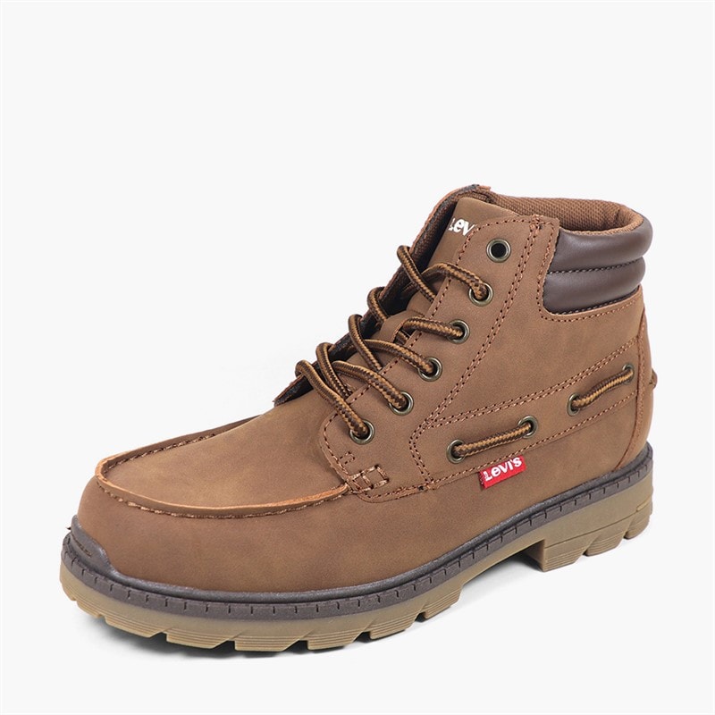 Levi's Junior Eureka Mid Boots Cognac 0241