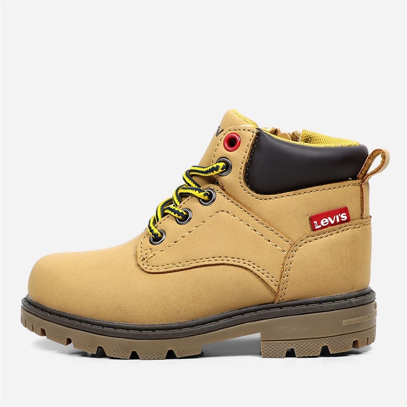 Levi's Girls Jax Plus Mini Boots Camel 0138