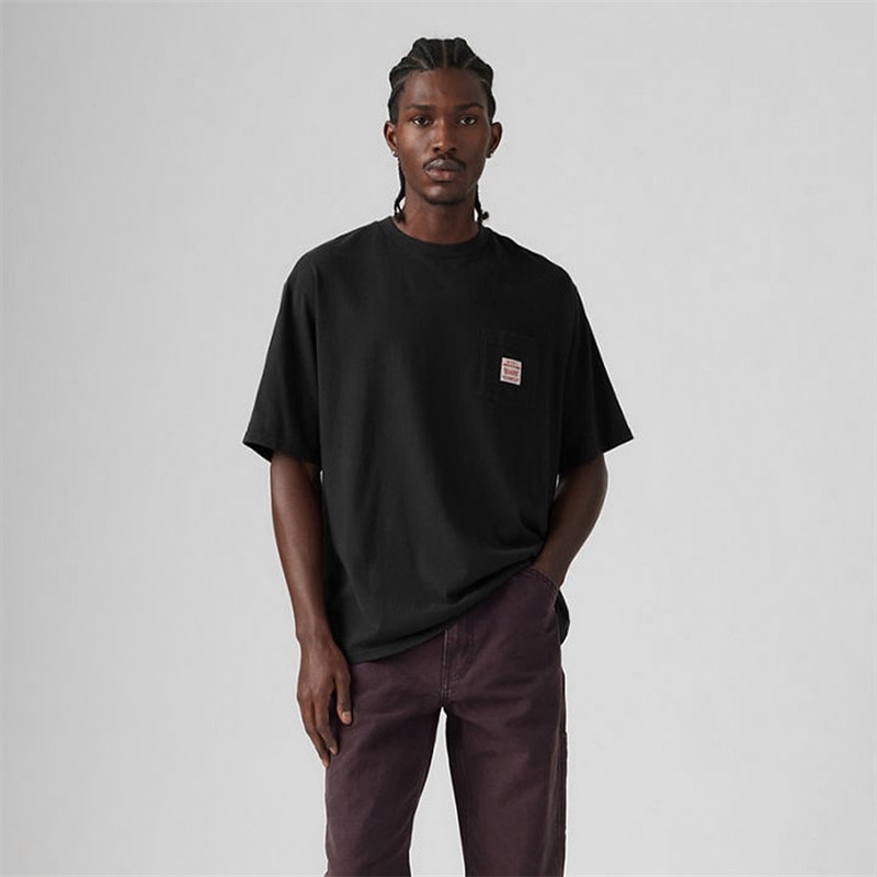 Levi's Mens Workwear T-Shirt Meteorite