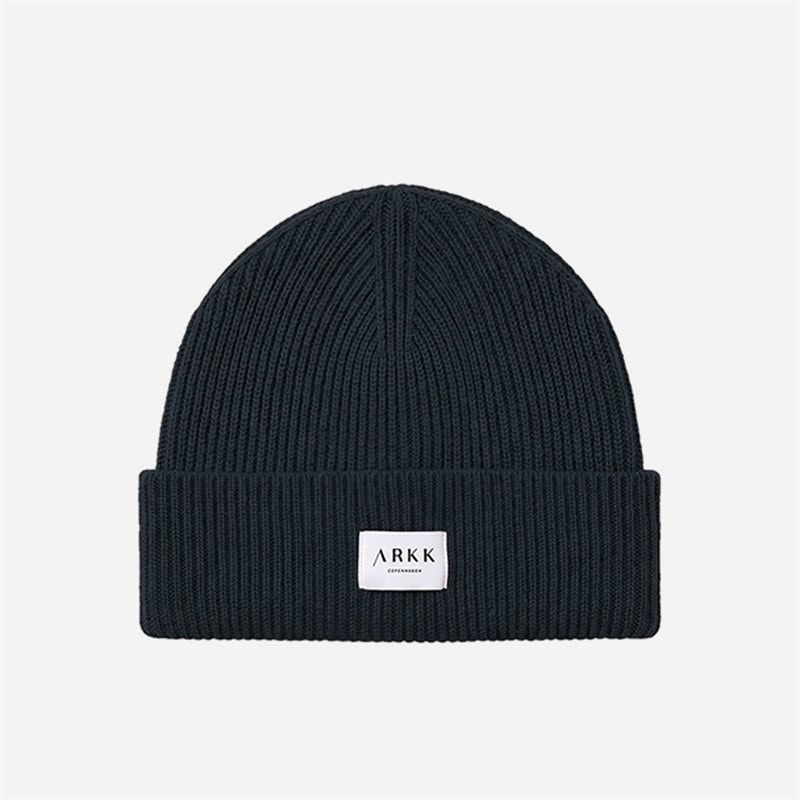 ARKK Copenhagen Signature Cuffed Beanie Midnight