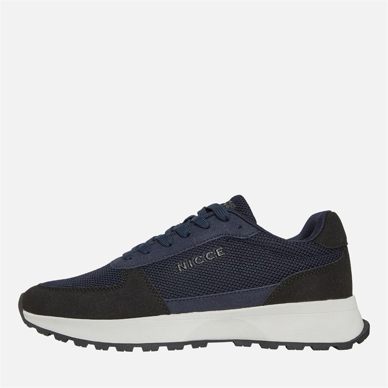 NICCE Mens Dalston Trainers Navy/Black