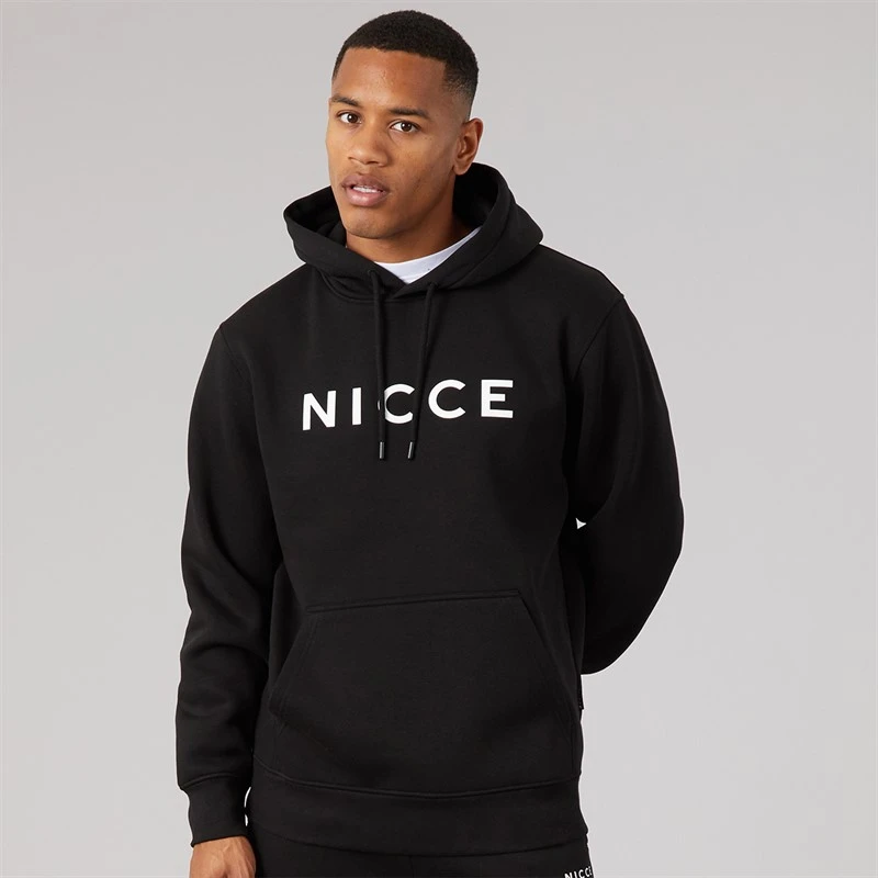 NICCE Mens Daire Hoodie Black