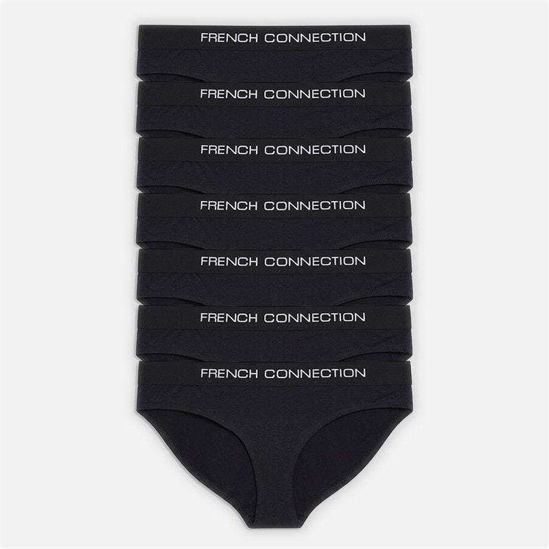 French Connection Womens Seven Pack Briefs Multi 3