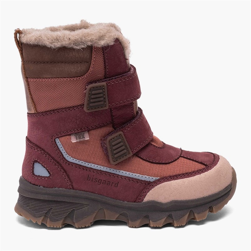 Bisgaard Kids Eddie Tex Boots Burgundy