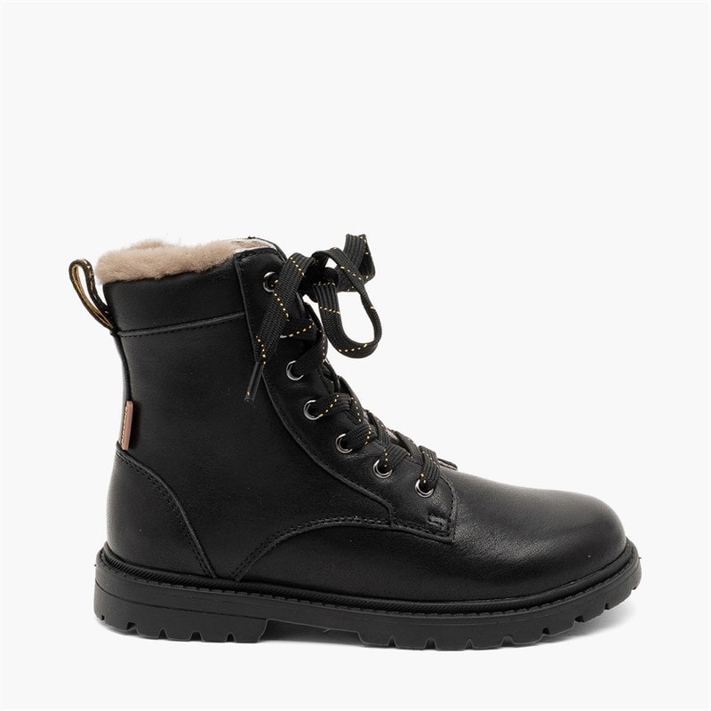 Bisgaard Girls Tui Lamb Boots Black