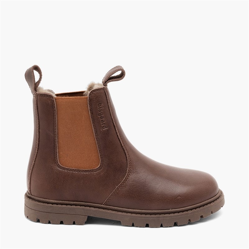 Bisgaard Kids Pippi Lamb Boots Dark Brown