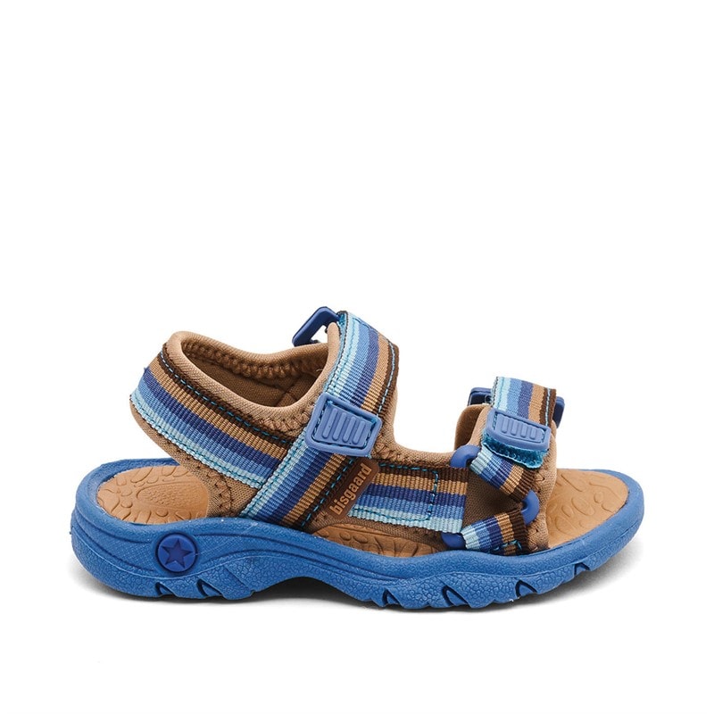 Bisgaard Kids Nico Sandals Cobalt Mix