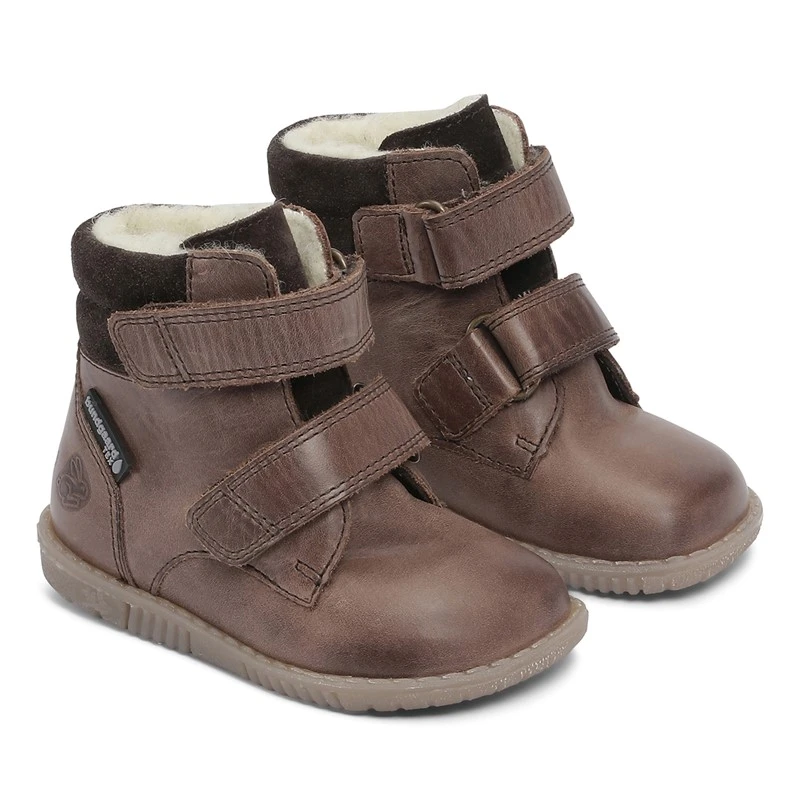 Bundgaard Kids Rabbit Strap Tex Boots Brown WS