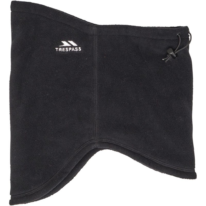 Trespass Perez Fleece Neck Warmer Black