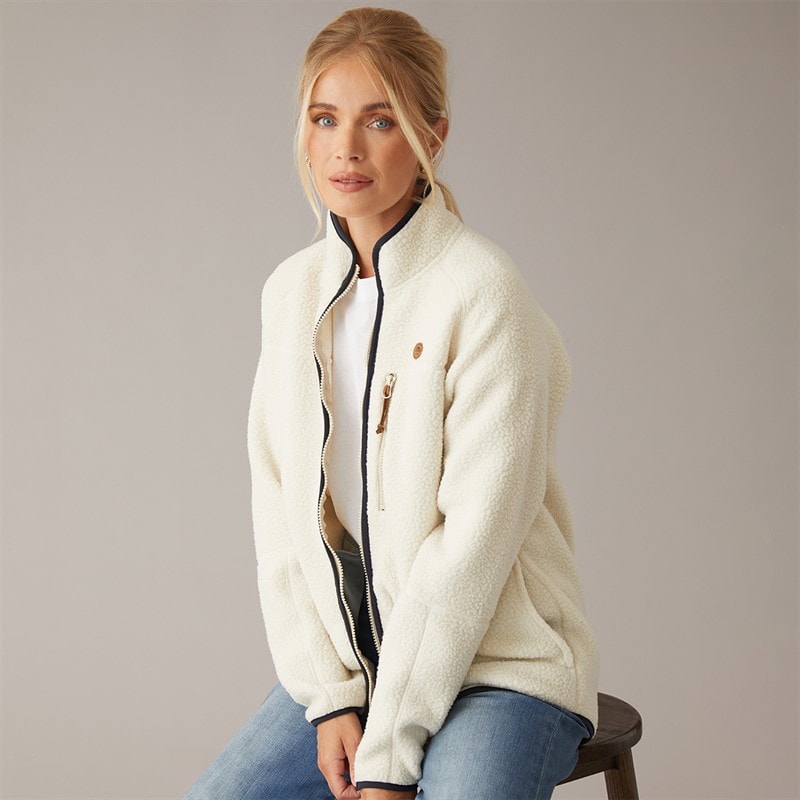 Trespass Womens Hyacinth Full Zip Fleece Ghost
