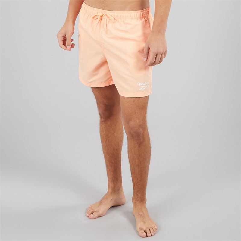Reebok Mens Yale Swim Shorts Peach