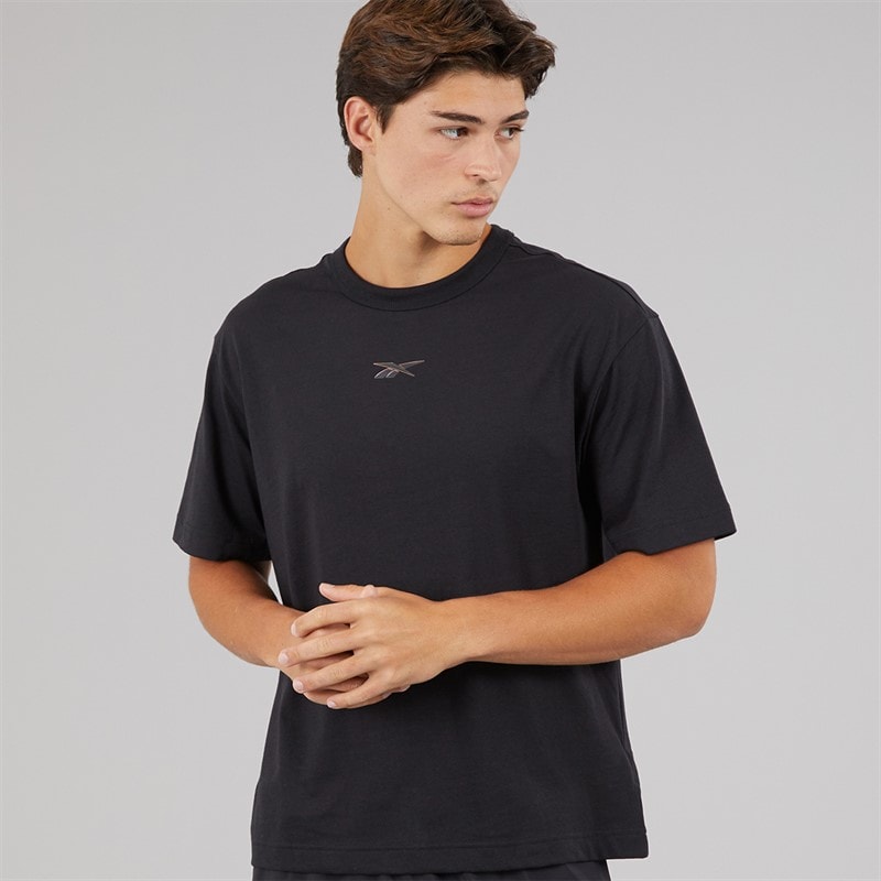 Reebok Mens Athlete Hype T-Shirt Black