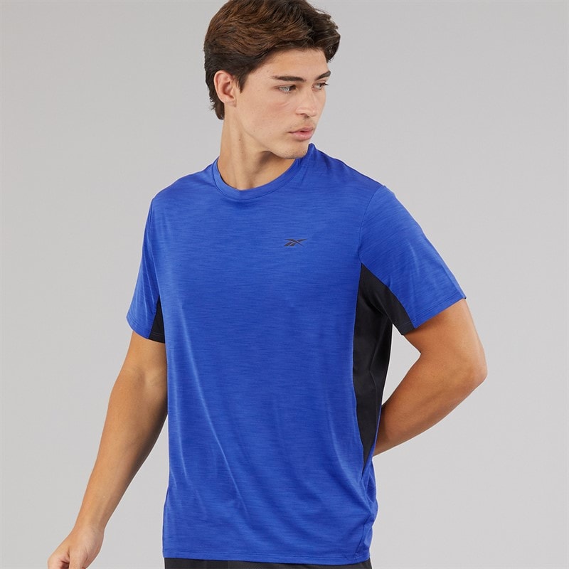 Reebok Mens Athlete 2.0 RBK Chill T-Shirt Boundless Blue