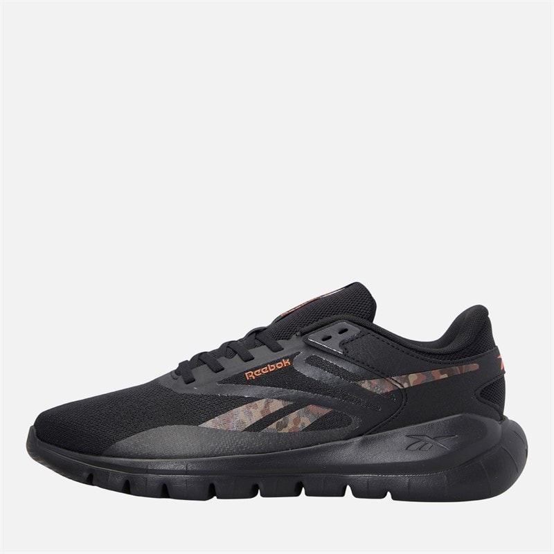 Reebok Split Flex Training Shoes Black/Pump Orange/Washed Black