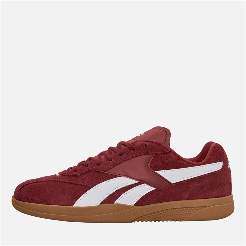Reebok Hammer Street Trainers Rich Maroon/White/Gum