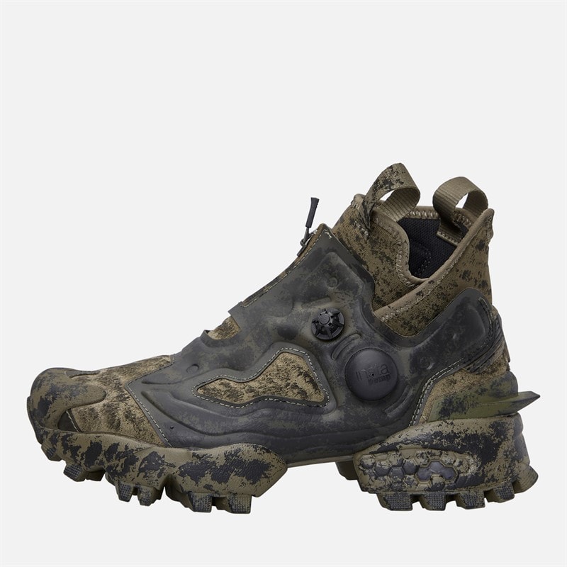 Reebok X Universal Monsters Instapump Fury 94 Mid 'Creature From The Black Lagoon' Trainers Green/Green/Black
