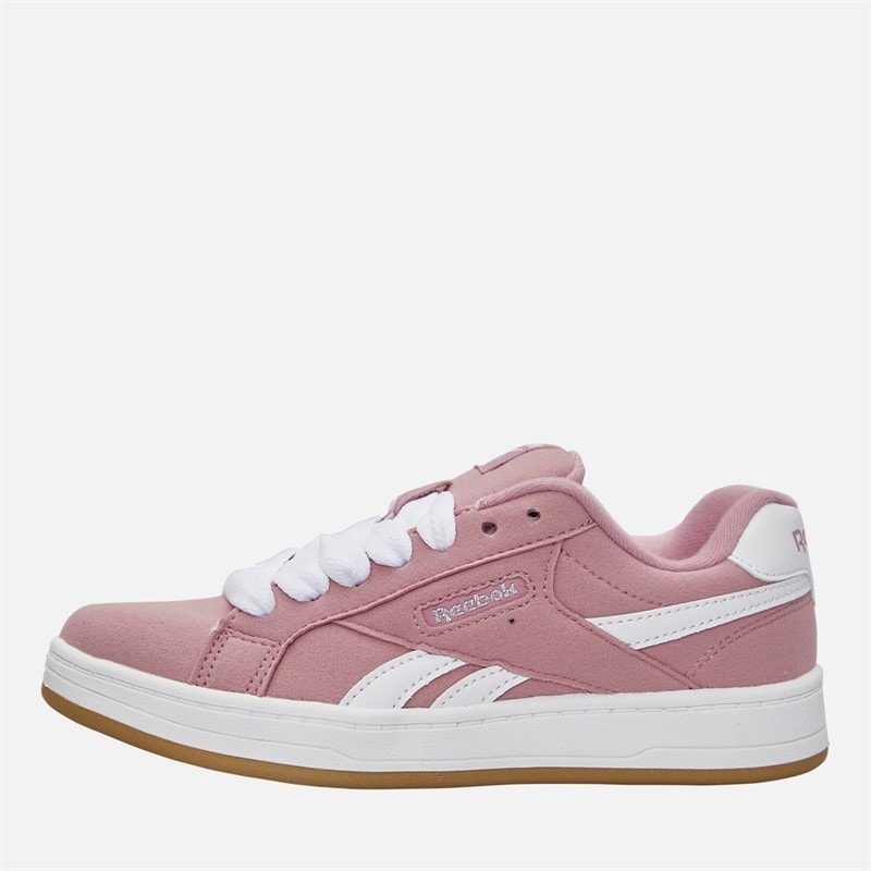 Reebok Junior Girls Retro Mega Trainers Dusty Rose/White/Gum