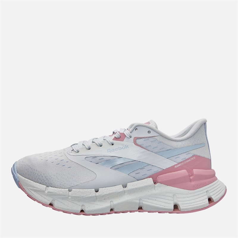Reebok Womens Floatzig Symmetros Neutral Running Shoes Moon/Dusty Rose/Y2K Blue