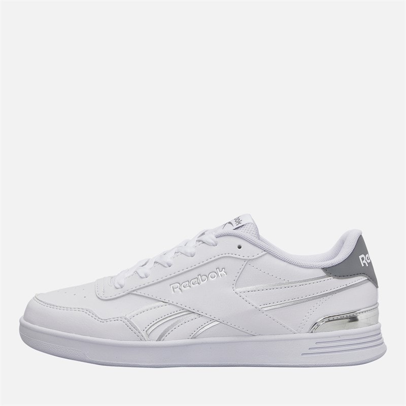 Reebok Womens Court Advance Trainers White/Grey/Chrome