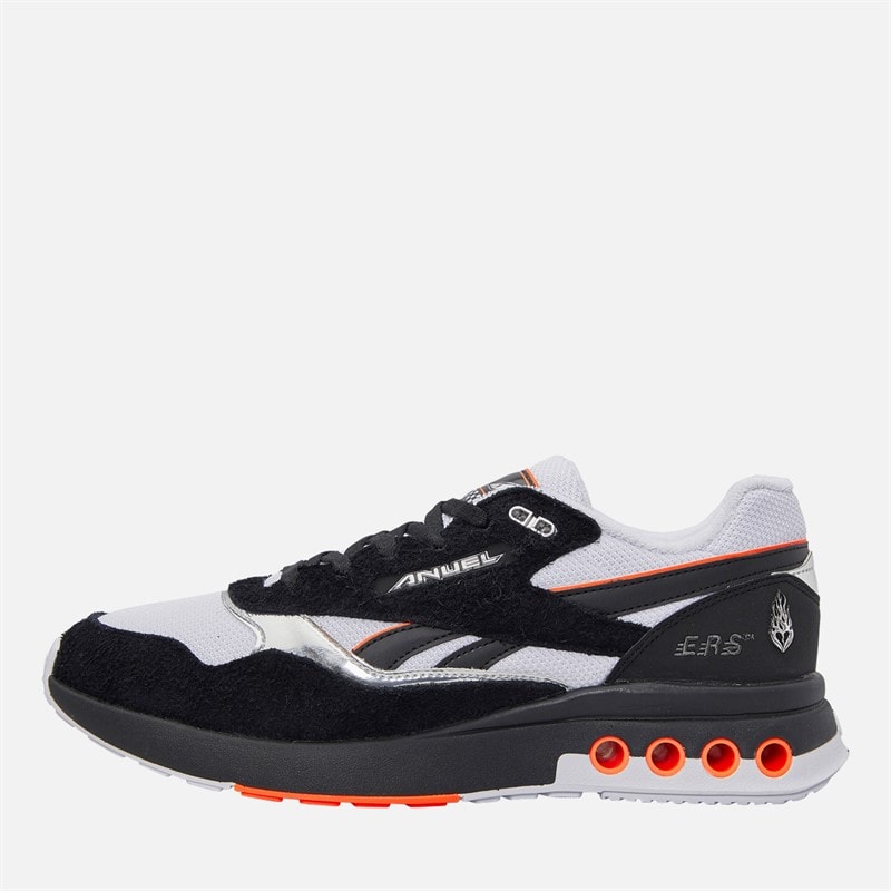 Reebok ERS World Trainers Black/White/Chrome