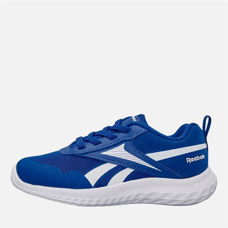 Reebok Infant Rush Runner 5 Elastic Lace Neutral Running Shoes Vector Blue/Vector Blue/White