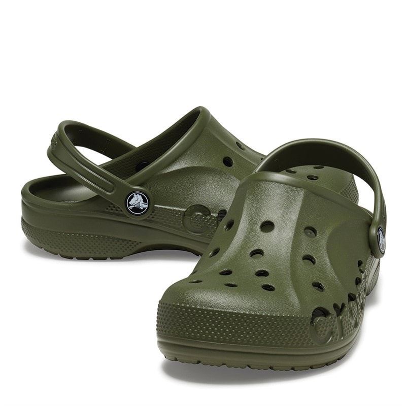 Crocs Junior Baya Clogs Army Green