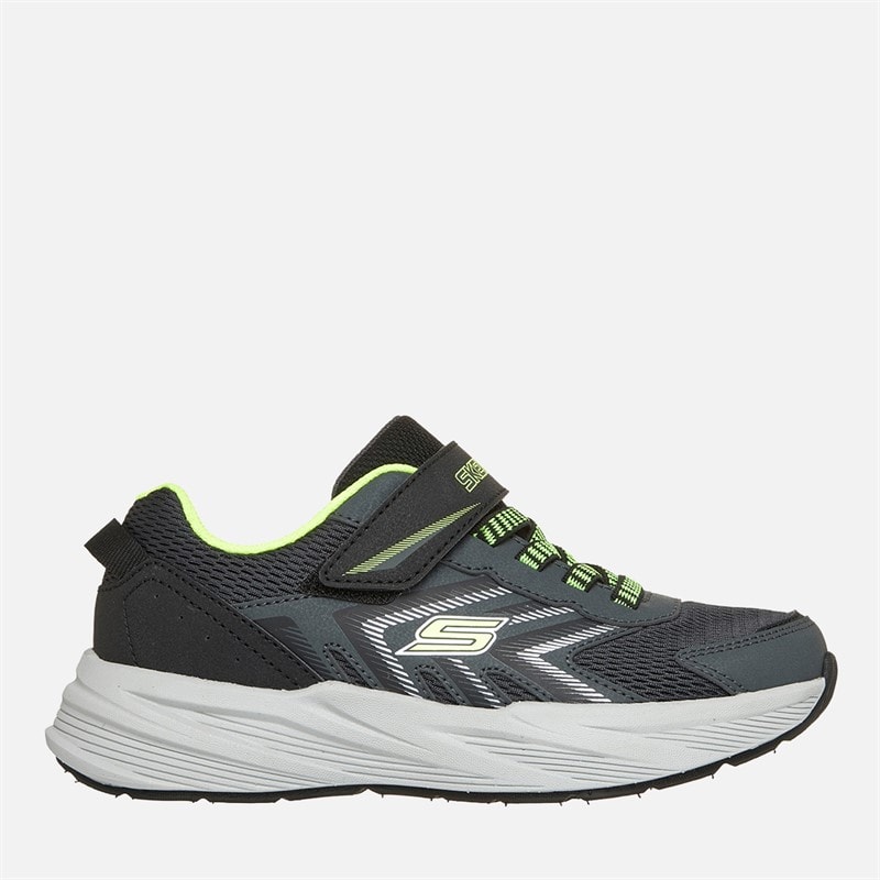 SKECHERS Boys Microspec Tread Sneakers Gray