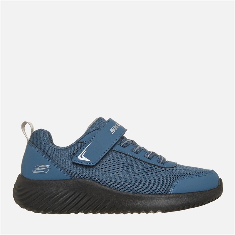 SKECHERS Boys Bounder Quantarun Sneakers Blue