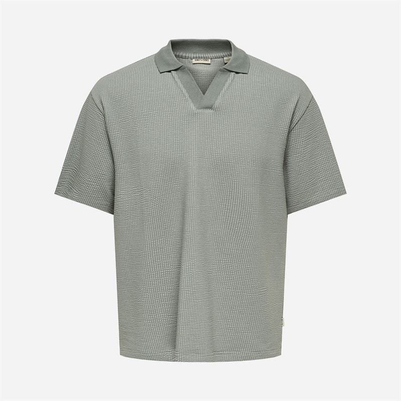 ONLY & SONS Boys Kian Polo Shirt Sedona Sage