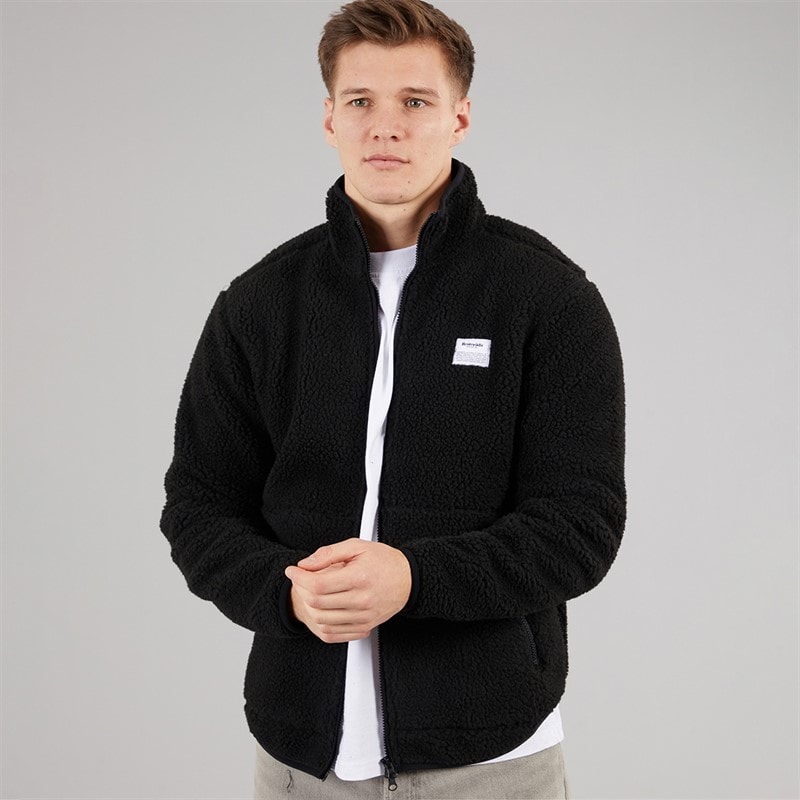 Resteröds Mens Fleece Jacket Black