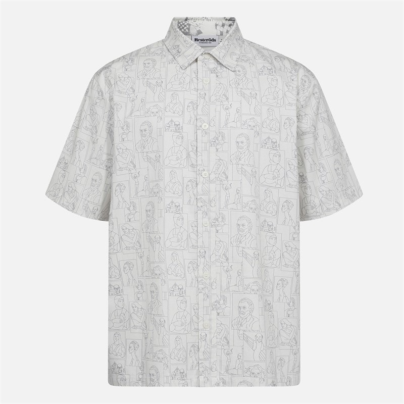Resteröds Mens Ron Shirt White